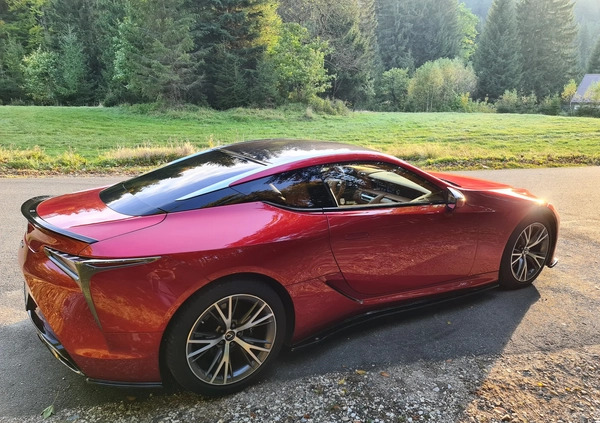 Lexus LC cena 455000 przebieg: 28150, rok produkcji 2017 z Bełchatów małe 121